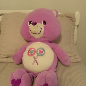 Purple Plush Bear Toy